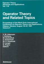 Operator Theory and Related Topics: Proceedings of the Mark Krein International Conference on Operator Theory and Applications, Odessa, Ukraine, August 18–22, 1997 Volume II