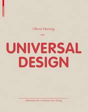 Universal Design: Solutions for Barrier-free Living