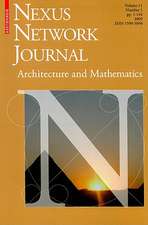 Nexus Network Journal 11,1: Architecture and Mathematics