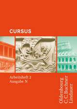 Cursus - Ausgabe N. Arbeitsheft 2