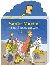 Sankt Martin ritt durch Schnee und Wind