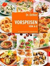 Dr. Oetker: Vorspeisen von A-Z