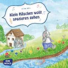 Klein Häschen wollt spazieren gehn. Mini-Bilderbuch.