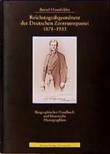 Reichstagsabgeordnete der Deutschen Zentrumspartei 1871 - 1933