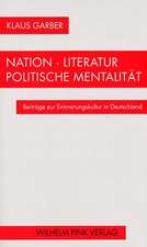 Nation - Literatur - Politische Mentalität