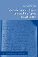 Heinrich Jacobi und die Philosophie als Schreibart