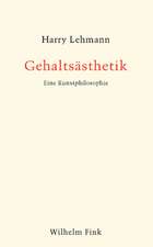 Gehaltsästhetik