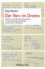 Der Vers im Drama