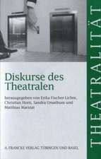 Diskurse des Theatralen