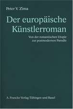 Der europäische Künstlerroman