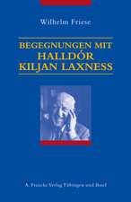 Begegnungen mit Halldór Kiljan Laxness