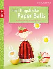 Frühlingshafte Paper Balls