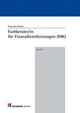 Fachberater/in f.Finanzdienstleistungen (IHK) Recht