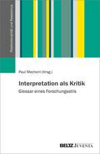 Interpretation als Kritik