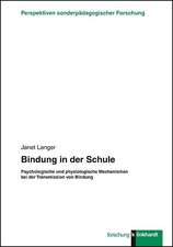Bindung in der Schule