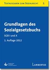 Grundlagen des Sozialgesetzbuchs. SGB I und X