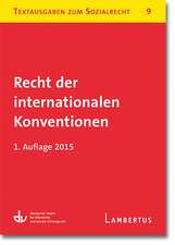 Recht der internationalen Konventionen