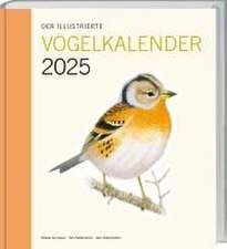 Der illustrierte Vogelkalender 2025