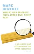 Warum man Spaghetti nicht durch zwei teilen kann