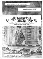 Die >Nationale Bautradition< denken