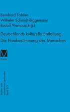 Deutschlands kulturelle Entfaltung 1763-1789