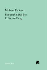 Friedrich Schlegels Kritik Am Ding: Uber Die Grunde Der Entmutigung Auf Philosophischem Gebiet