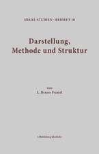 Darstellung, Methode und Struktur