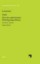 Topik. Topik, Neuntes Buch Oder Uber Die Sophistischen Widerlegungsschlusse