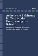 Ästhetische Erfahrung im Zeichen der Entgrenzung der Künste