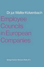 Employee Councils in European Companies