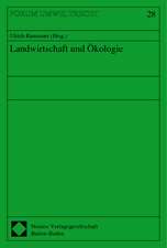 Landwirtschaft und Ökologie