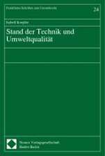 Stand der Technik und Umweltqualität