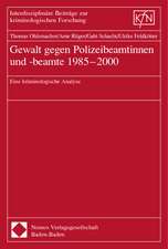 Gewalt gegen Polizeibeamtinnen und -beamte