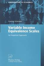 Variable Income Equivalence Scales: An Empirical Approach