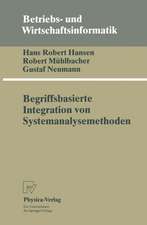 Begriffsbasierte Integration von Systemanalysemethoden