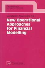 New Operational Approaches for Financial Modelling