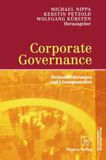 Corporate Governance: Herausforderungen und Lösungsansätze