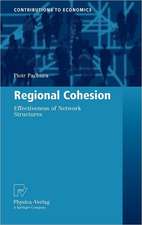 Regional Cohesion: Effectiveness of Network Structures