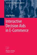 Interactive Decision Aids in E-Commerce