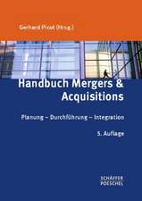 Handbuch Mergers & Acquisitions