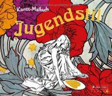 Kunst-Malbuch Jugendstil