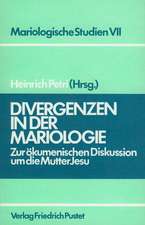 Divergenzen in der Mariologie