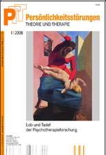 PTT 2008/1 - Was wir zu wissen glauben: Wissenschaftskritik an bisher vorhandenen Therapiestudien