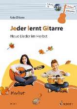 Jeder lernt Gitarre - Neue Lieder im Herbst