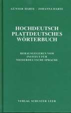 Hochdeutsch - Plattdeutsches Wörterbuch