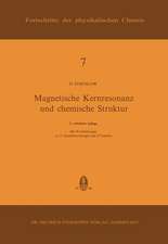 Magnetische Kernresonanz und Chemische Struktur