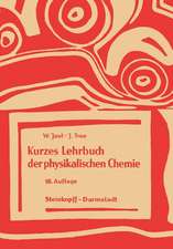 Kurzes Lehrbuch der Physikalischen Chemie