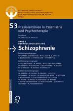 Behandlungsleitlinie Schizophrenie