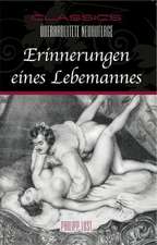 Erinnerungen eines Lebemannnes