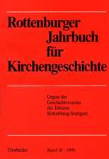 Rottenburger Jahrbuch für Kirchengeschichte